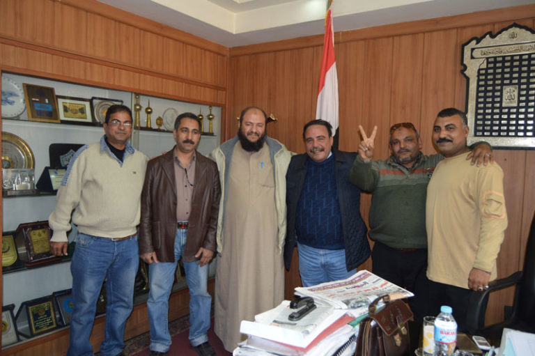 بالصور.. انضمام مستقلة النقل العام لاتحاد العمال