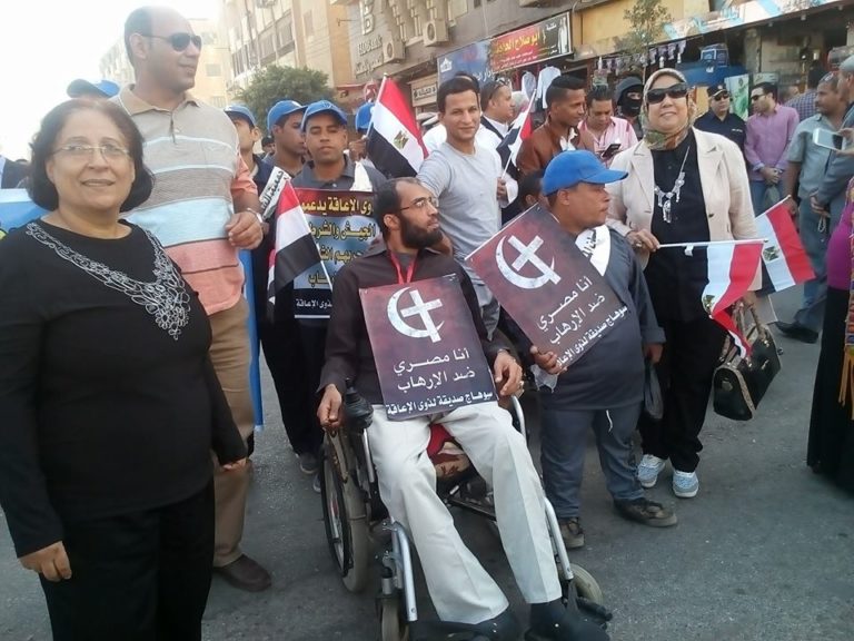 امانة المراة باتحاد عمال سوهاج تشارك فى “مسيرة دعم الشرطة ونبذ الارهاب”