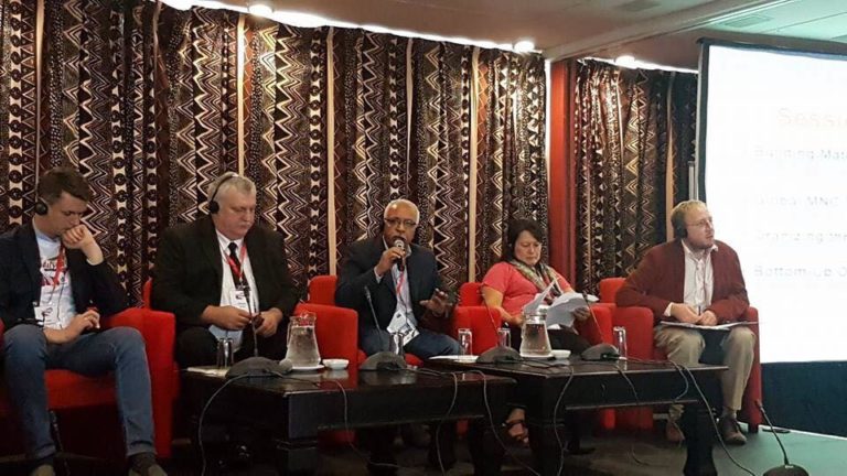 بالانتخاب الجمل رئيسا لمنطقة افريقيا والشرق الأوسط بالدولي للبناء والأخشاب