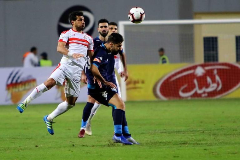 قائمة الزمالك لمباراة المقاصة