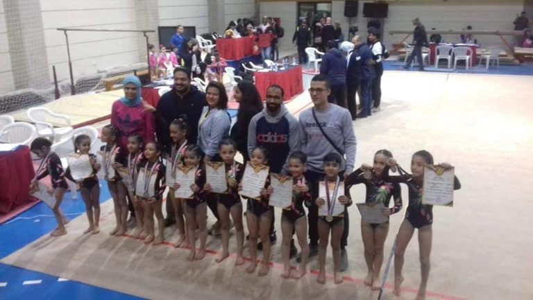ناشئي جمباز هليوليدو يحصد ١٣ميدالية في بطولة الجمهورية