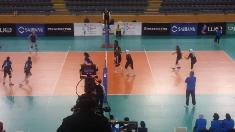 الأهلي يكتسح الزمالك بثلاثية نظيفه فى البطولة العربية لسيدات للطائرة