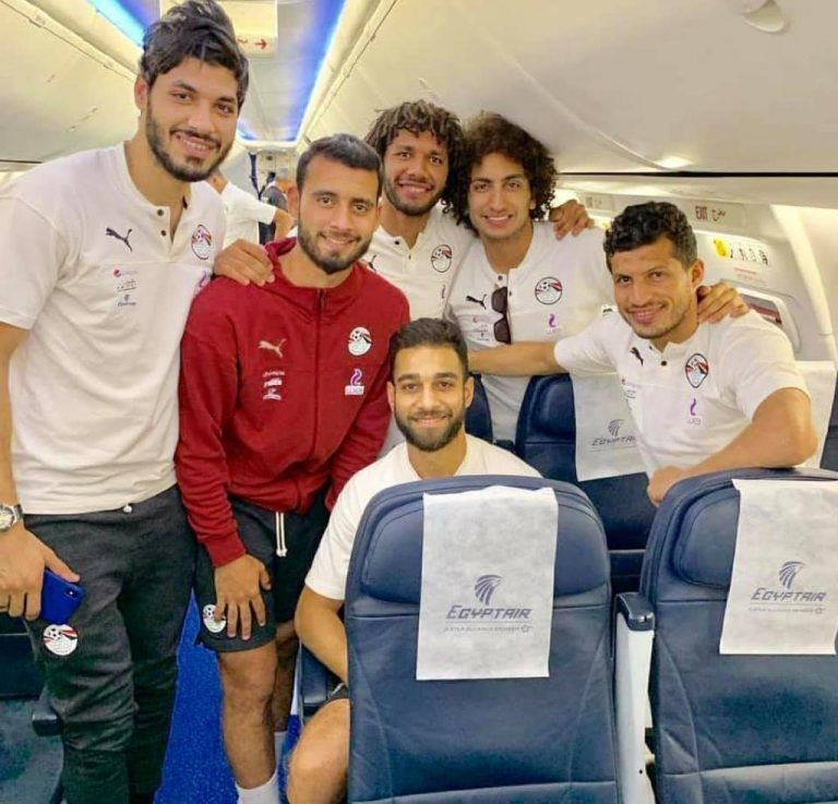 المنتخب الوطنى يعود للقاهرة بعد مواجهة نيجيريا وديا