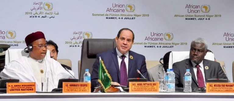 كلمة السيد الرئيس الافتتاحية اليوم في القمة الافريقية الاستثنائية بالنيجر