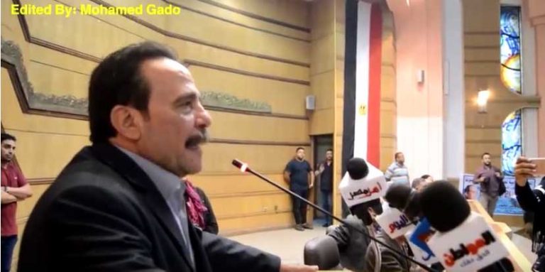 كلمة المراغى فى احتفال اتحاد العمال بالذكرى الخامسة لثورة 30 يونيو
