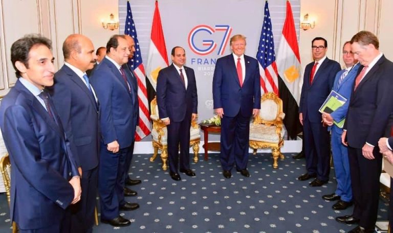 ماذا قال الرئيس السيسى عن لقاءه بالرئيس الامريكى صباح اليوم