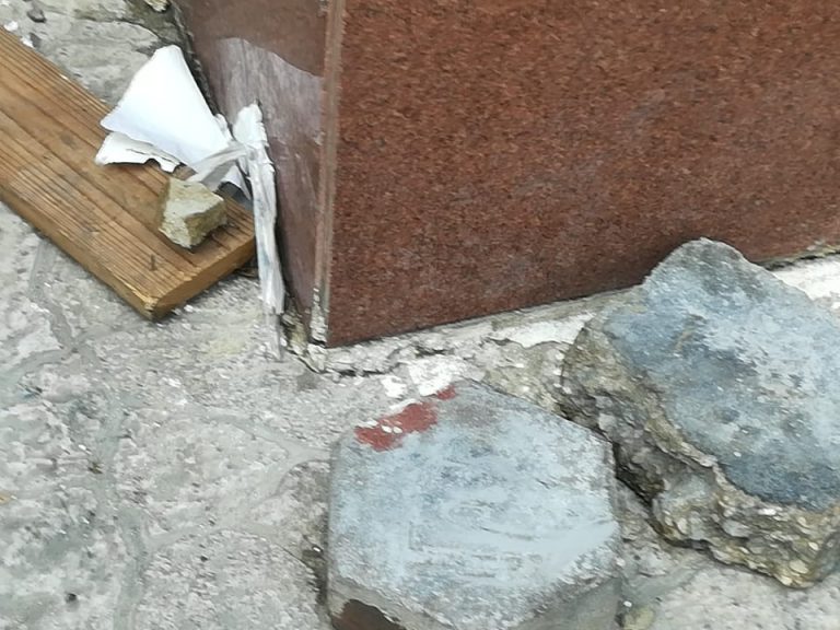 مبنى العلميين بالالفى يتعرض للاعتداء من قبل البلطجية