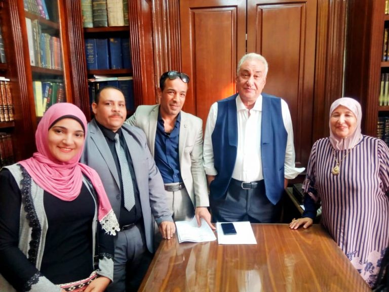 “عاشور” يعتمد اتحاد محامي شمال القليوبية