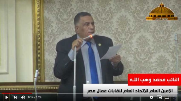 شاهد ماذا طالب النائب محمد وهب اللـه من رئيس الوزراء