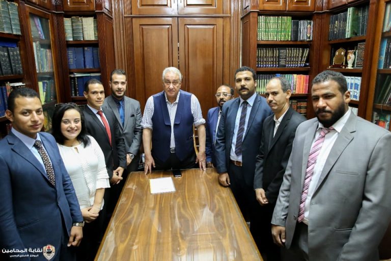 “عاشور” يعتمد اتحاد «حماة القانون»
