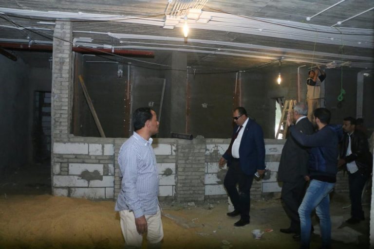 بالصور.. “عاشور” يتفقد مبنى النقابة الجديد .. ومسئولي المشروع يوضحون خطة العمل