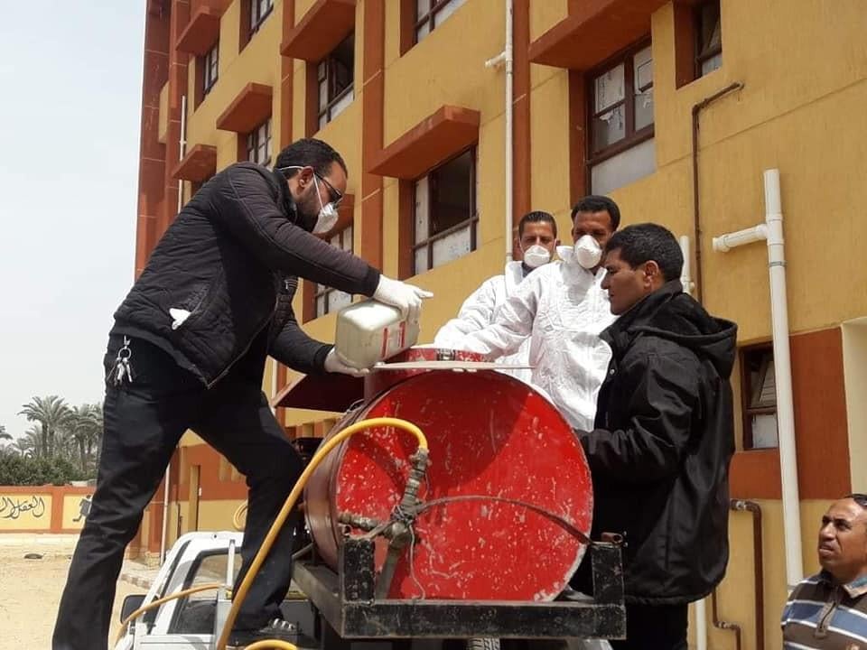 البيطريون ينضمون لجيش مصر الأبيض لمواجهة كورونا بالمحافظات
