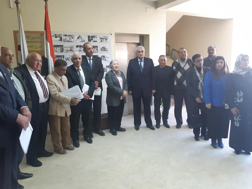 المكرمين من الهلال الاحمر