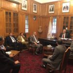 اجتماع نقيب المحامين بمحاميى الفيوم