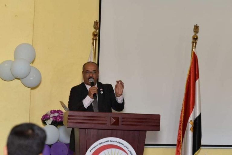 وفد نقابي في حفل استقبال دفعة جديدة من المعاهد العليا للعلوم الصحية