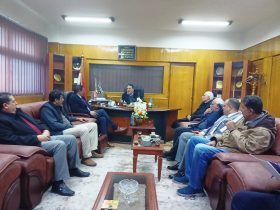 وفد عمال ليبيا