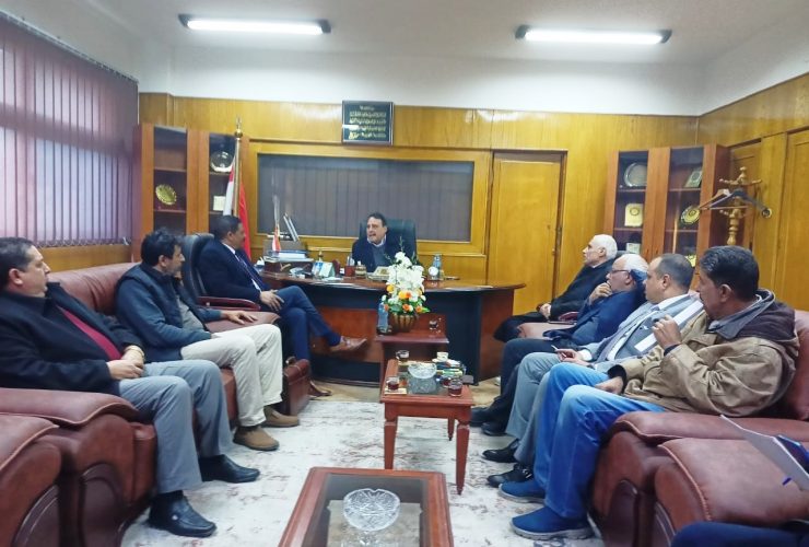 وفد عمال ليبيا