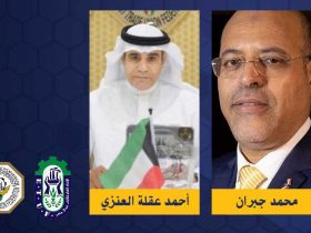 جبران يتلقى التهنئة من الاتحاد العام لعمال الكويت الشقيق