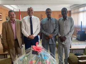 وفد اتحاد عمال السودان