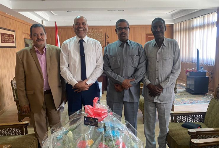 وفد اتحاد عمال السودان