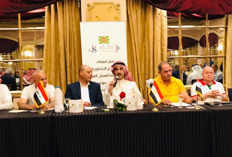 جبران يشارك الاجتماع التنسيقي التشاوري لفريق العمال