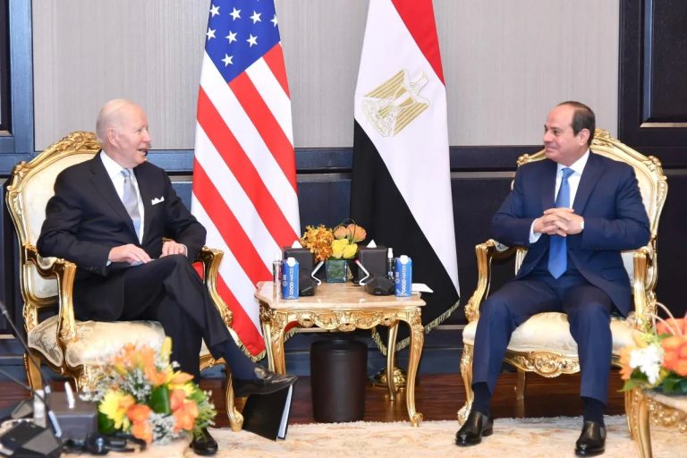 الرئيس السيسي والرئيس الامريكي