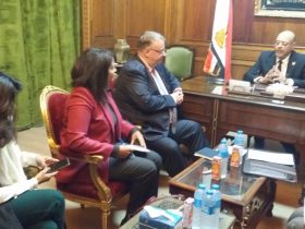 جبران يلتقى وفد منظمة العمل الدولية