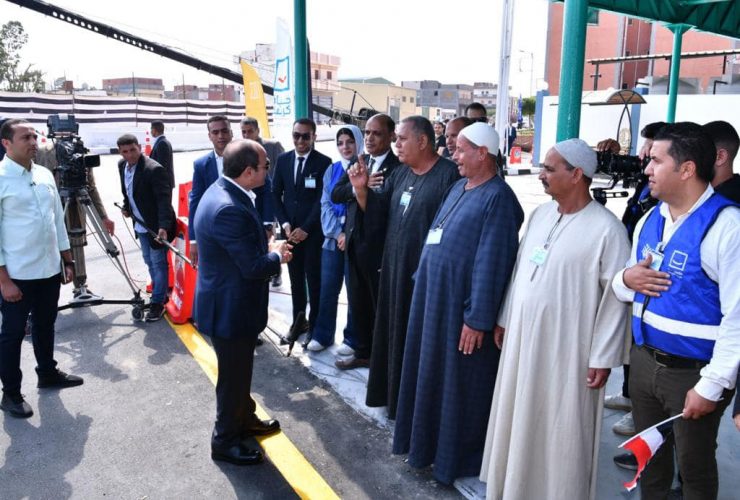 زيارة الرئيس للابعادية بحيرة