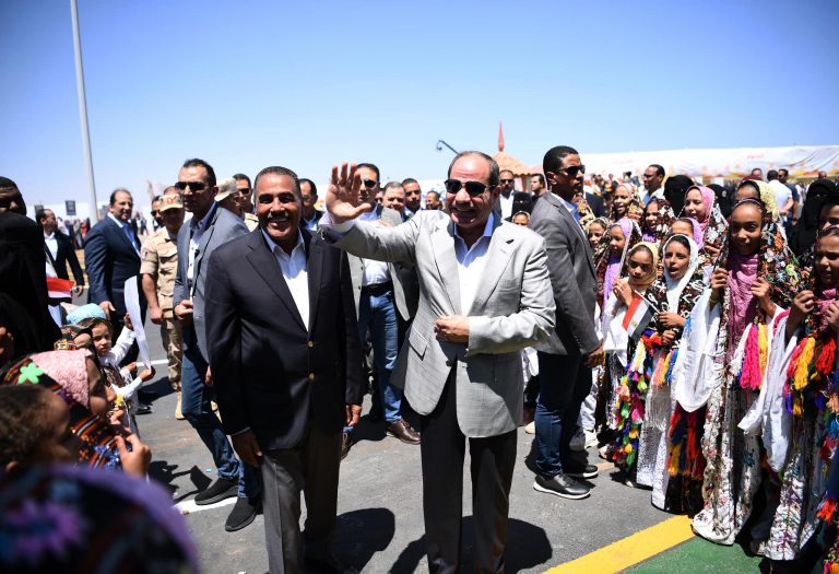 الرئيس السيسي في زيارة السلوم