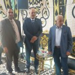 القيادات النقابي في عزاء الحاج السيد راشد