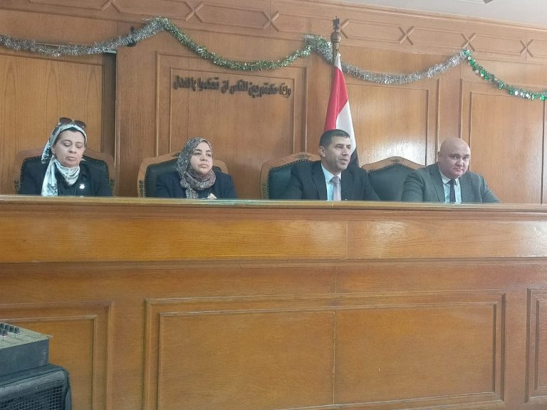 نقابة العاملين بالنيابات والمحاكم تُكرم النماذج المثالية بمحكمة القاهرة الجديدة