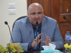 كريم عبد الباقى رئيس نقابة النيابات والمحاكم