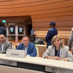 الوفد العمالى المصري خلال مشاركة فى اعمال لجنة المخاطر البيولوجية