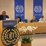 عبد المنعم الجمل يلقى كلمة مصر فى مؤتمر العمل الدولى