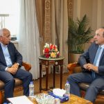 لقاء رئيس اتحاد العمال ووزير قطاع الاعمال العام