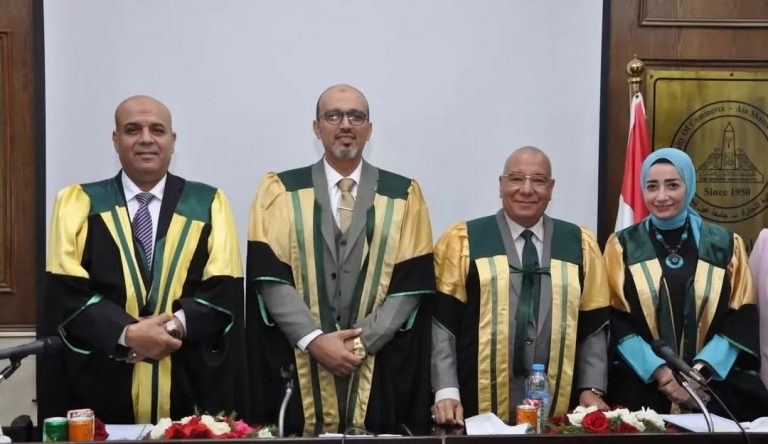 الصباغ يحصل على الدكتوراة من جامعة عين شمس عن ظاهرة “التسمم التنظيمي”