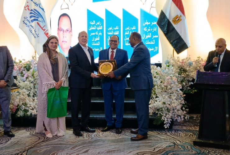 حفل افطار اللجنة النقابية للعاملين بمصر للطيران للخدمات الارضية