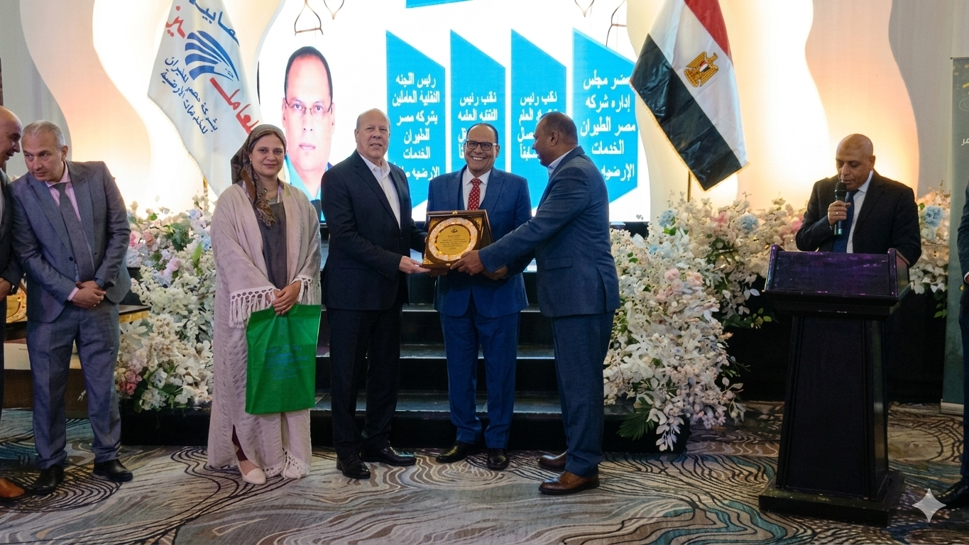 حفل افطار اللجنة النقابية للعاملين بمصر للطيران للخدمات الارضية